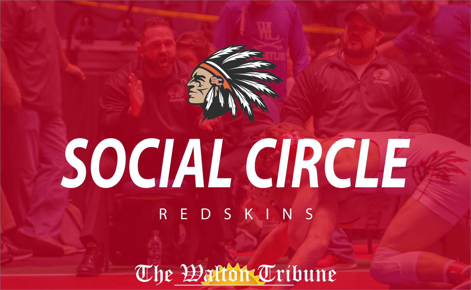 Social Circle Sports Stock Photo web card